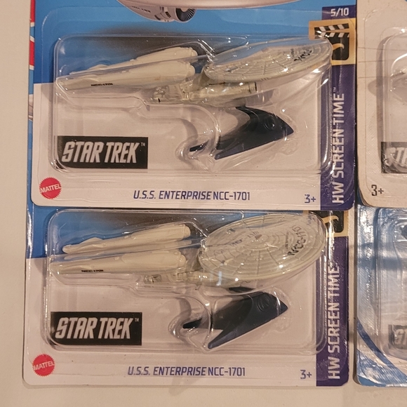 HOTWHEELS STAR TREK USS ENTERPRISE, USS VENGEANCE - Picture 3 of 3